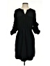 Mossimo 100% Polyester Solid Black Casual Dress Size S - photo 1