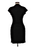 Aqua Solid Black Cocktail Dress Size M - photo 2