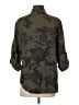 Elan 100% Cotton Camo Green 3/4 Sleeve Button-Down Shirt Size S - photo 2