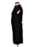 Aqua Solid Black Cocktail Dress Size M - photo 5