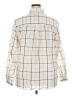 Universal Thread 100% Cotton Plaid Ivory Long Sleeve Button-Down Shirt Size XXL - photo 2