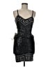 Cache Silver Cocktail Dress Size M - photo 1
