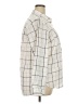Universal Thread 100% Cotton Plaid Ivory Long Sleeve Button-Down Shirt Size XXL - photo 4