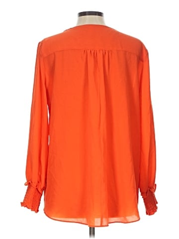 NY Collection Long Sleeve Blouse (view 2)