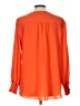 NY Collection Orange Long Sleeve Blouse Size L - photo 2