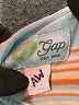 Gap Stripes Teal Dress Size 6X - photo 3