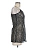 Belle Du Jour 100% Polyester Silver Sleeveless Top Size M - photo 4