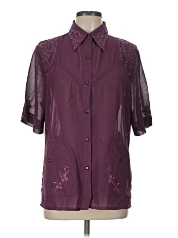 XOXO Short Sleeve Blouse (view 1)