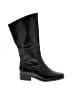 Markon 100% Leather Black Boots Size 8 - photo 1