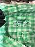 Crewcuts 100% Cotton Checkered-gingham Green Long Sleeve Button-Down Shirt Size 2 - photo 3