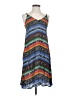 RODEBJER 100% Viscose Graphic Blue Casual Dress Size S - photo 1