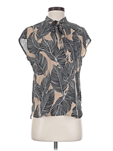 Nine West Short Sleeve Blouse (view 1)