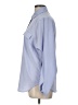 Chaus Solid Blue Long Sleeve Button-Down Shirt Size 10 - photo 5
