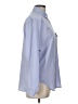 Chaus Solid Blue Long Sleeve Button-Down Shirt Size 10 - photo 4