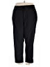 Catherines Solid Black Casual Pants Size 32 - photo 1