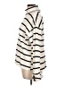 Zara Stripes Ivory Turtleneck Sweater Size L - photo 5