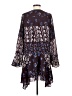Parker 100% Polyester Floral Maroon Blue Casual Dress Size S - photo 2