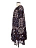 Parker 100% Polyester Floral Maroon Blue Casual Dress Size S - photo 5