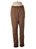 mavi Houndstooth Brown Casual Pants Size M - photo 1