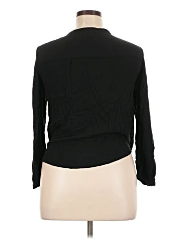Mossimo Supply Co. Long Sleeve Blouse (view 2)
