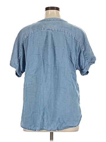 Ann Taylor LOFT Short Sleeve Blouse (view 2)