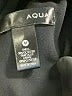 Aqua Black Long Sleeve Blouse Size M - photo 7