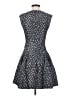 Zara Basic Graphic Gray Cocktail Dress Size S - photo 2