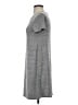 Gap Solid Gray Casual Dress Size XS - photo 5