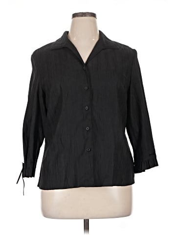 Bandolino 3/4 Sleeve Button-Down Shirt (view 1)