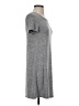 Gap Solid Gray Casual Dress Size XS - photo 4