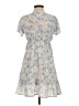 Sienna Sky 100% Polyester Floral Blue Casual Dress Size XS - photo 2