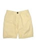 Dear John 100% Cotton Solid Yellow Khaki Shorts Size 25 waist - photo 1