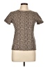 Böhme 100% Cotton Brown Short Sleeve Top Size L - photo 1