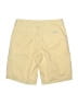 Dear John 100% Cotton Solid Yellow Khaki Shorts Size 25 waist - photo 2