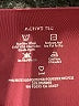 Nic + Zoe Solid Burgundy Active Pants Size L - photo 8