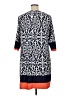 SOHO Apparel Ltd Print Blue Casual Dress Size 1X - photo 2