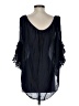 Tempo Paris Blue 3/4 Sleeve Blouse Size S - photo 2