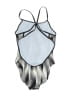 Nike Chevron-herringbone Gray One Piece Swimsuit Size 8 - photo 2