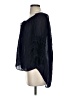 Tempo Paris Blue 3/4 Sleeve Blouse Size S - photo 5