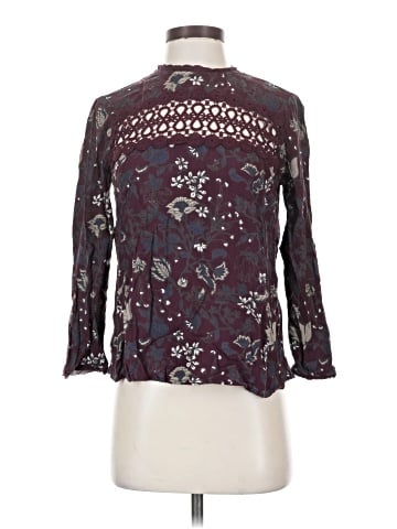 Hinge 3/4 Sleeve Blouse (view 1)