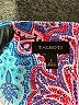 Talbots Paisley Blue Cocktail Dress Size L - photo 7