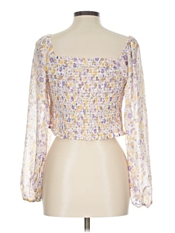 Love Tree Long Sleeve Blouse (view 2)