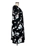 A New Day 100% Polyester Print Black Casual Dress Size M - photo 4