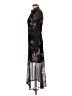 ALLSAINTS Graphic Floral Black Cocktail Dress Size 6 - photo 5