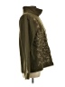 Denim & Co 100% Polyester Green Cardigan Size L - photo 4