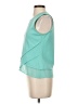 Sugar Lips 100% Polyester Teal Sleeveless T-Shirt Size S - photo 5