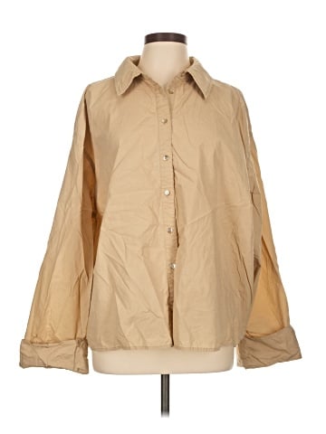 Song of Style Long Sleeve Button-Down Shirt (view 1)