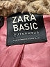 Zara Basic 100% Polyester Tan Faux Fur Jacket Size M - photo 6