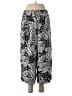Tribal Paisley Silver Casual Pants Size 6 - photo 1