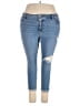 Old Navy Hearts Blue Jeans Size 20 - photo 1